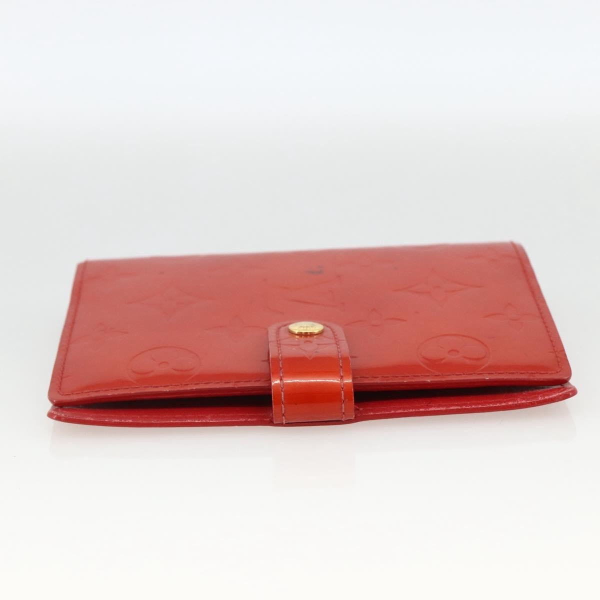 Louis Vuitton Agenda Cover Patent Leather Red Patent_Leather Clutche & Pouche Bag (Pre-Owned)