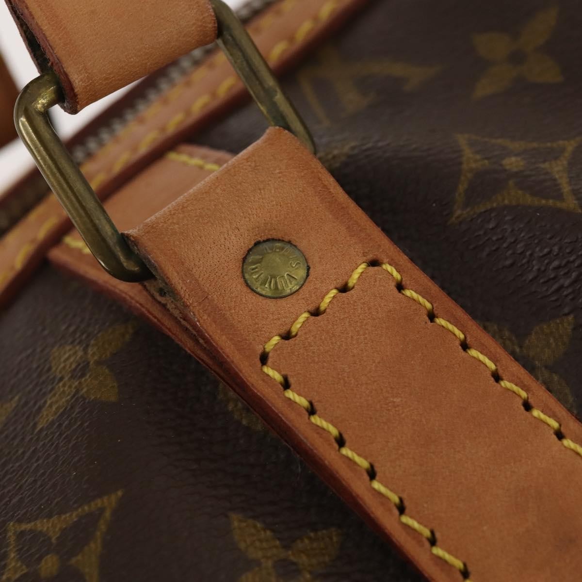 Louis Vuitton Sac Souple Monogram Canvas Brown Canvas Handbag (Pre-Owned)