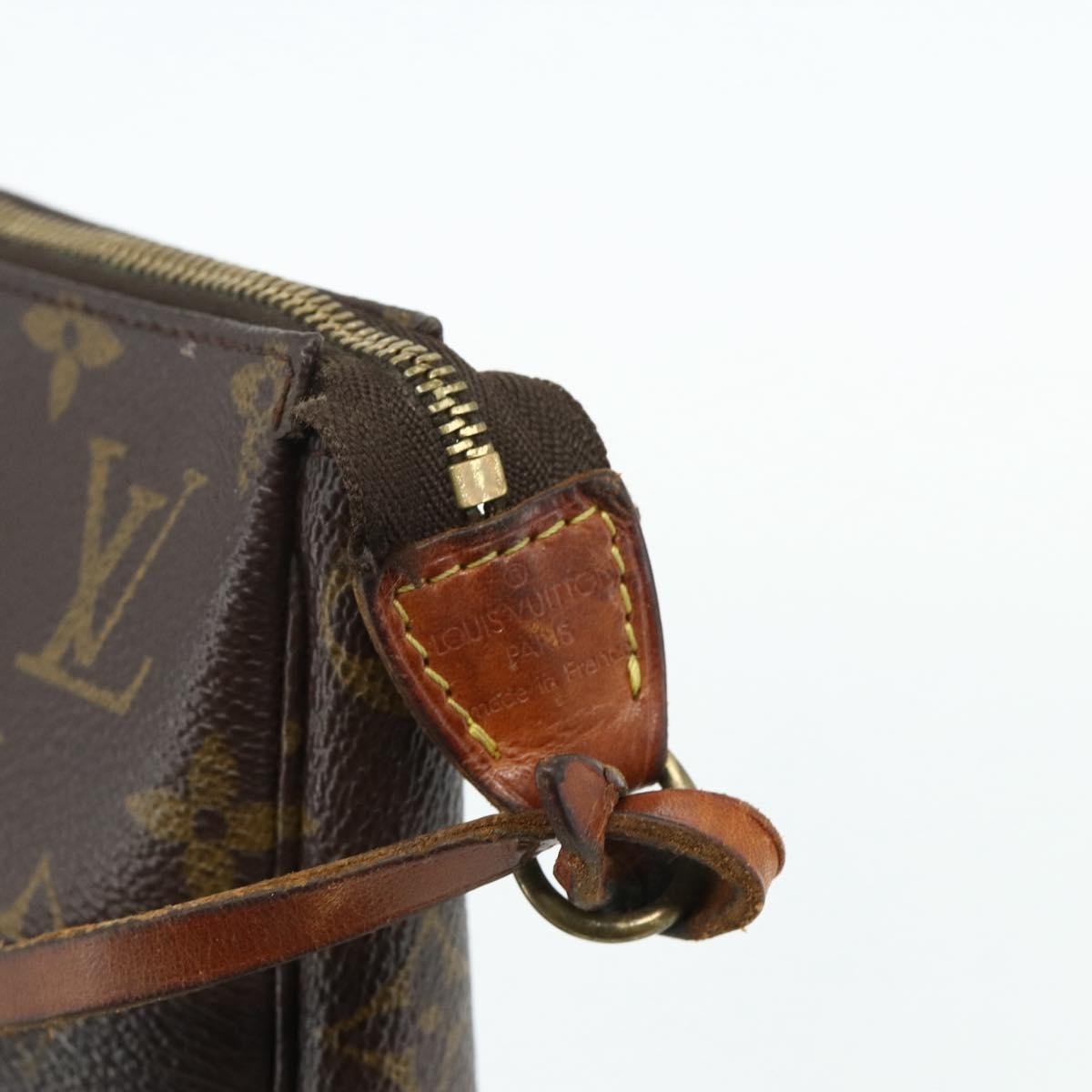Louis Vuitton Pochette Accessoires Nm Monogram Canvas Brown Canvas Clutche & Pouche Bag (Pre-Owned)
