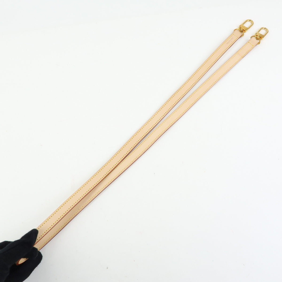 Louis Vuitton Croisette Shoulder Strap Leather Beige Leather Straps Accessory (Pre-Owned)