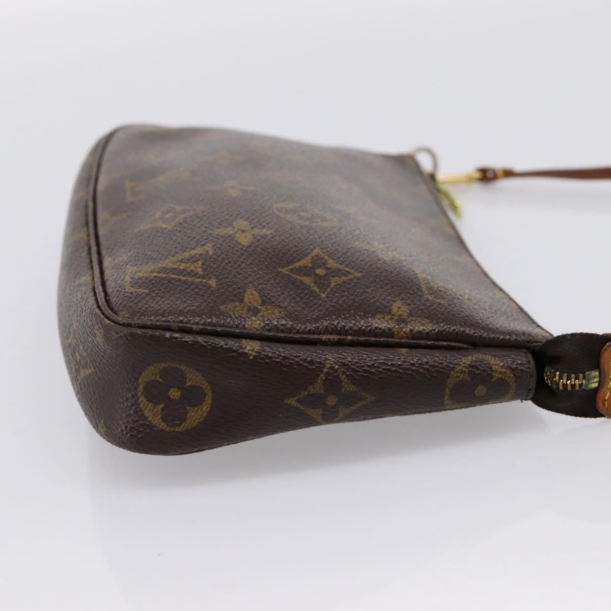 Louis Vuitton Pochette Accessoires Nm Monogram Canvas Brown Canvas Clutche & Pouche Bag (Pre-Owned)