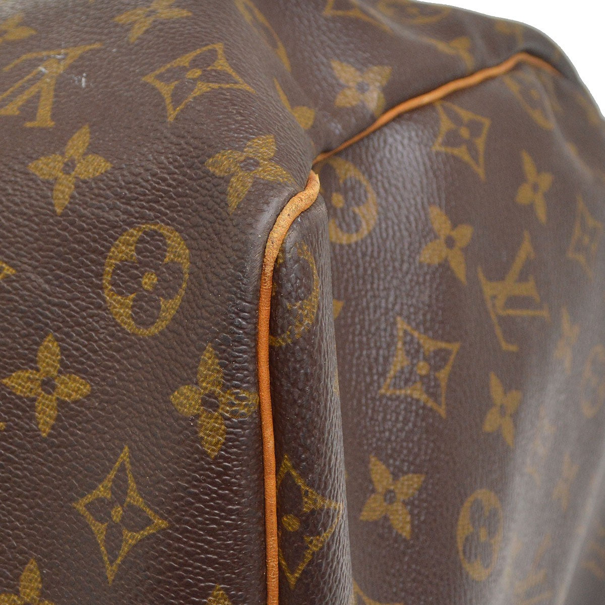Louis Vuitton Keepall Monogram Multicolor Brown Canvas Travel Bag Bag (Pre-Owned)