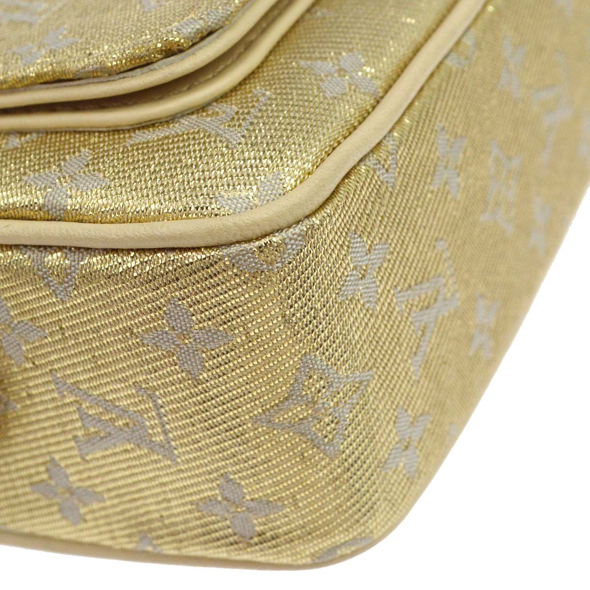 Louis Vuitton Mckenna Mini Lin Gold Canvas Shoulder Bag Bag (Pre-Owned)