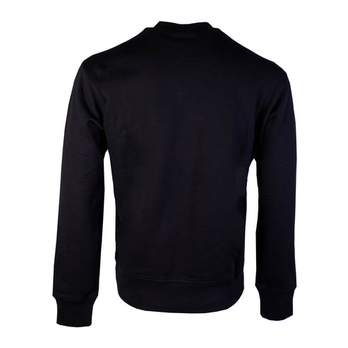 Versace Jeans Galaxy Patched Black Cotton Men's Sweatshirt