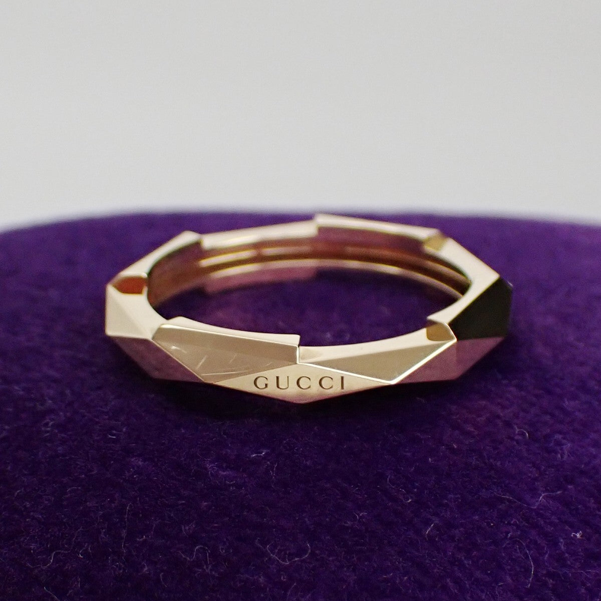 Gucci Link To Love Studded 18K Yellow Gold Gold Yellow_Gold Jewelry (Pre-Owned)
