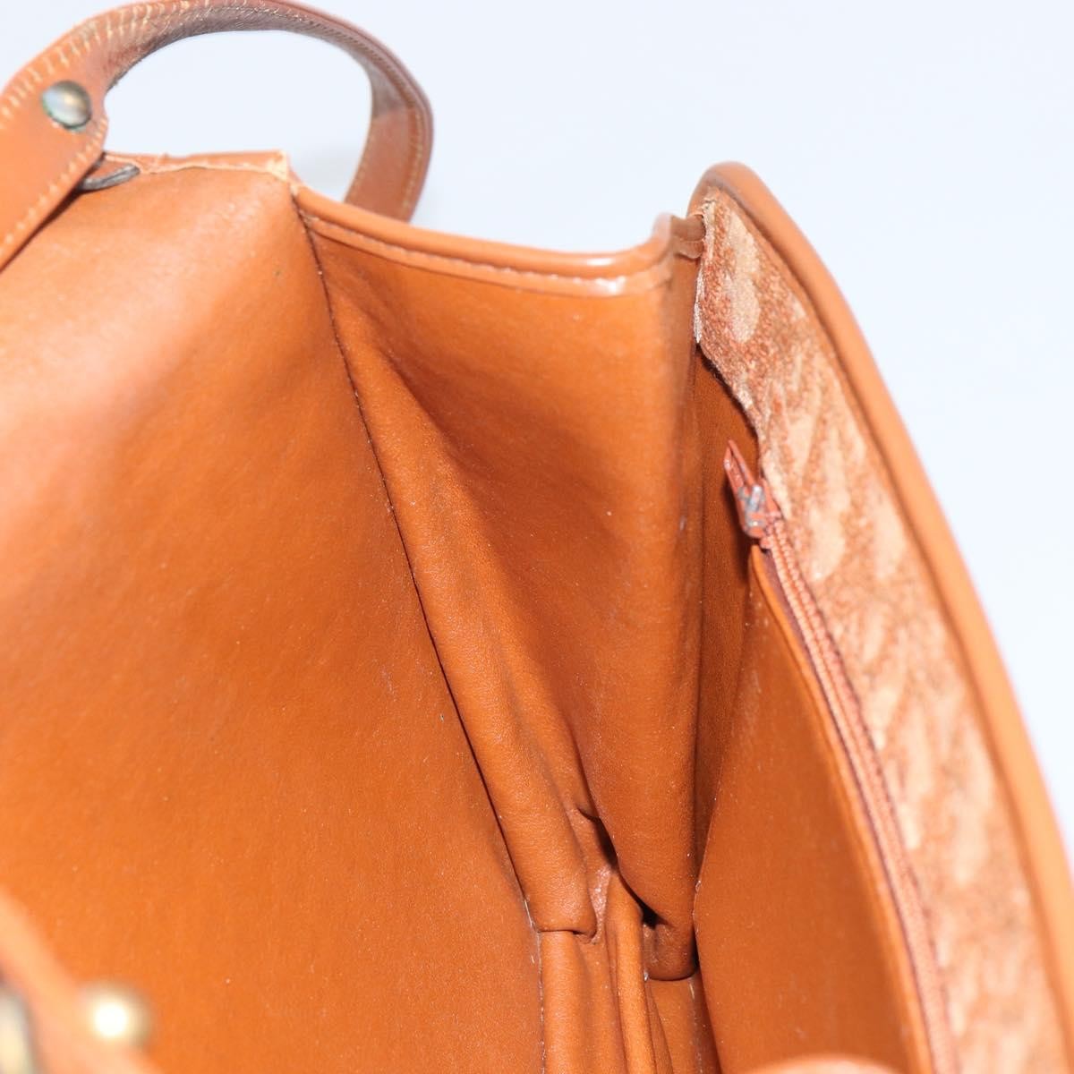 Christian Dior Vintage Trotter Canvas Brown Canvas Shoulder Bag Bag (Pre-Owned)