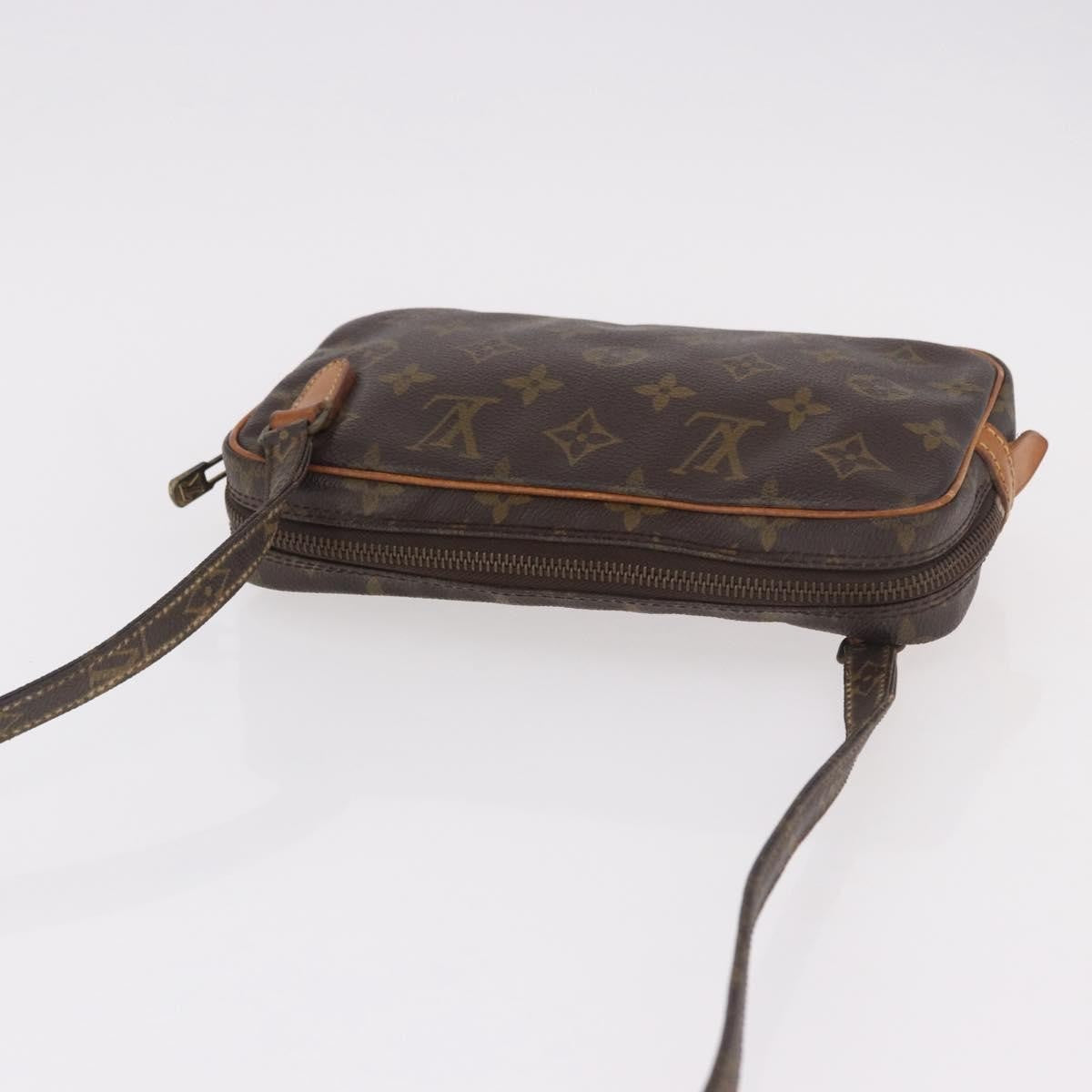 Louis Vuitton Pochette Marly Bandouliere Monogram Canvas Brown Canvas Shoulder Bag Bag (Pre-Owned)