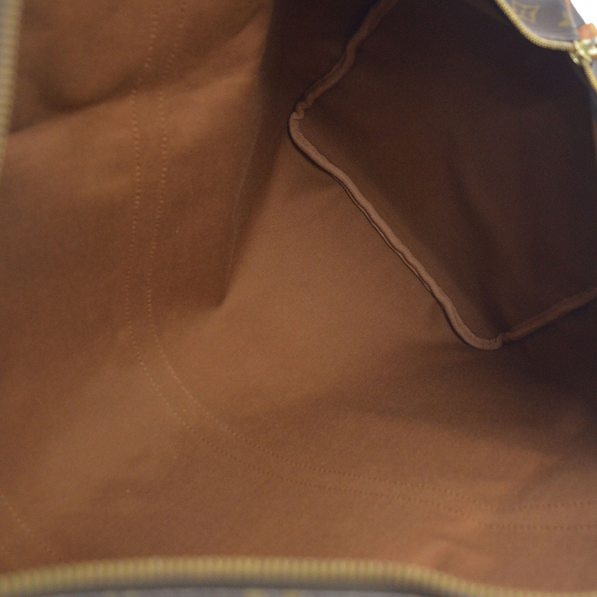 Louis Vuitton Keepall Monogram Canvas Brown Canvas Travel Bag Bag (Pre-Owned)