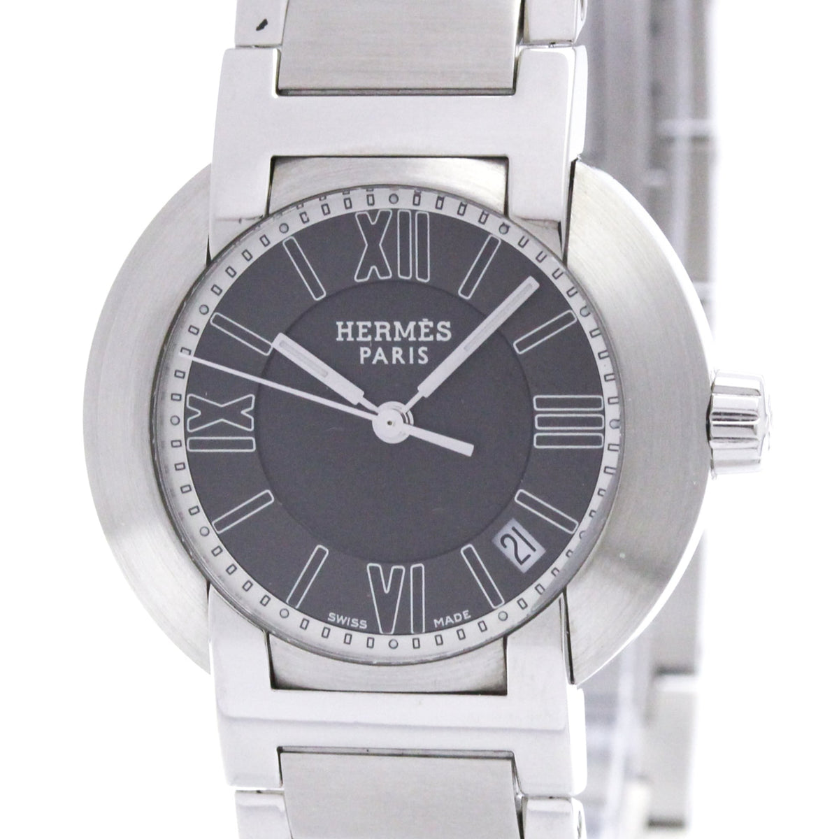 Hermes Nomade Quartz Stainless Steel Watch (Pre-Owned)