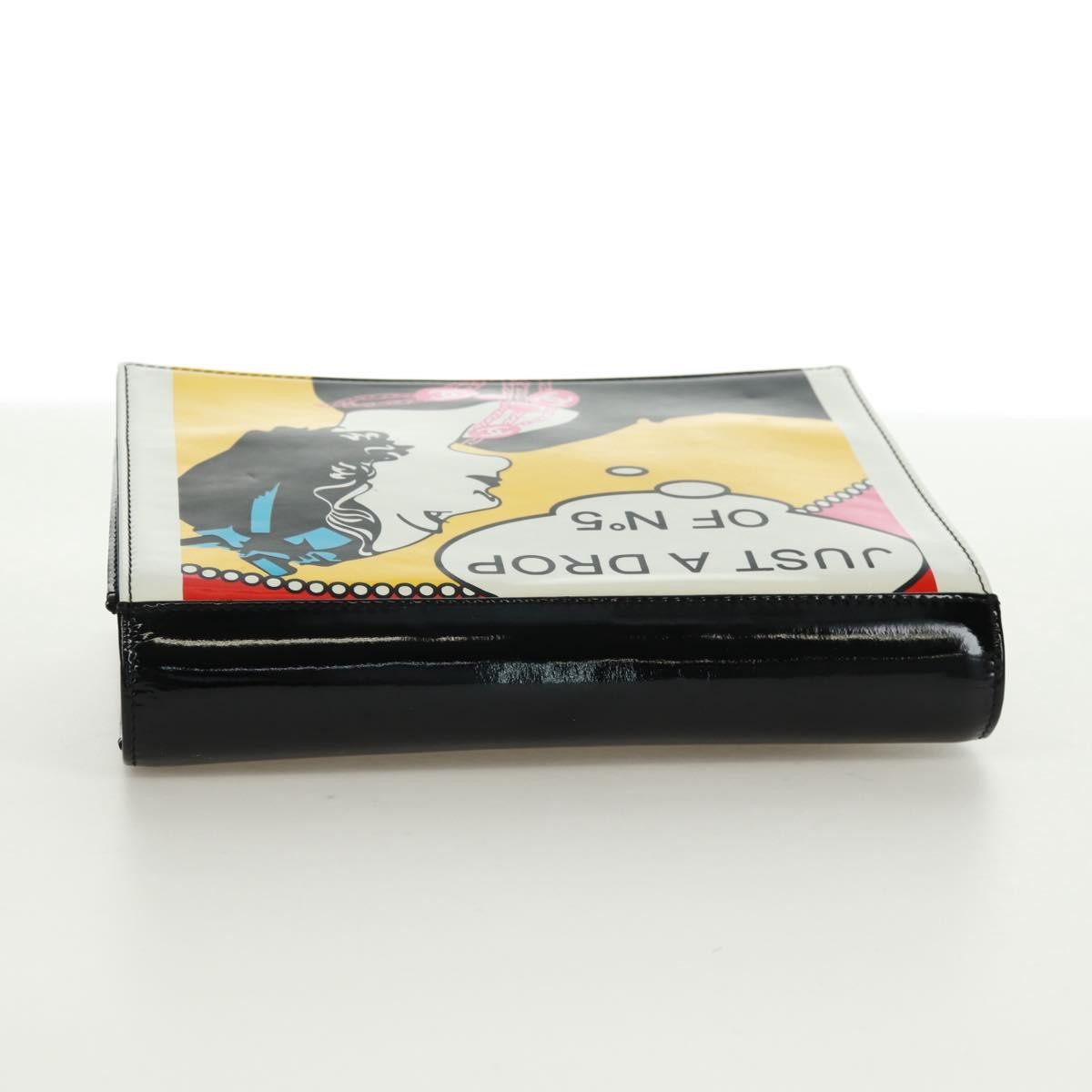 Chanel Just A Drop Of No.5 Comic Coco Clutch Patent Multicolour Patent_Leather Clutche & Pouche Bag (Pre-Owned)