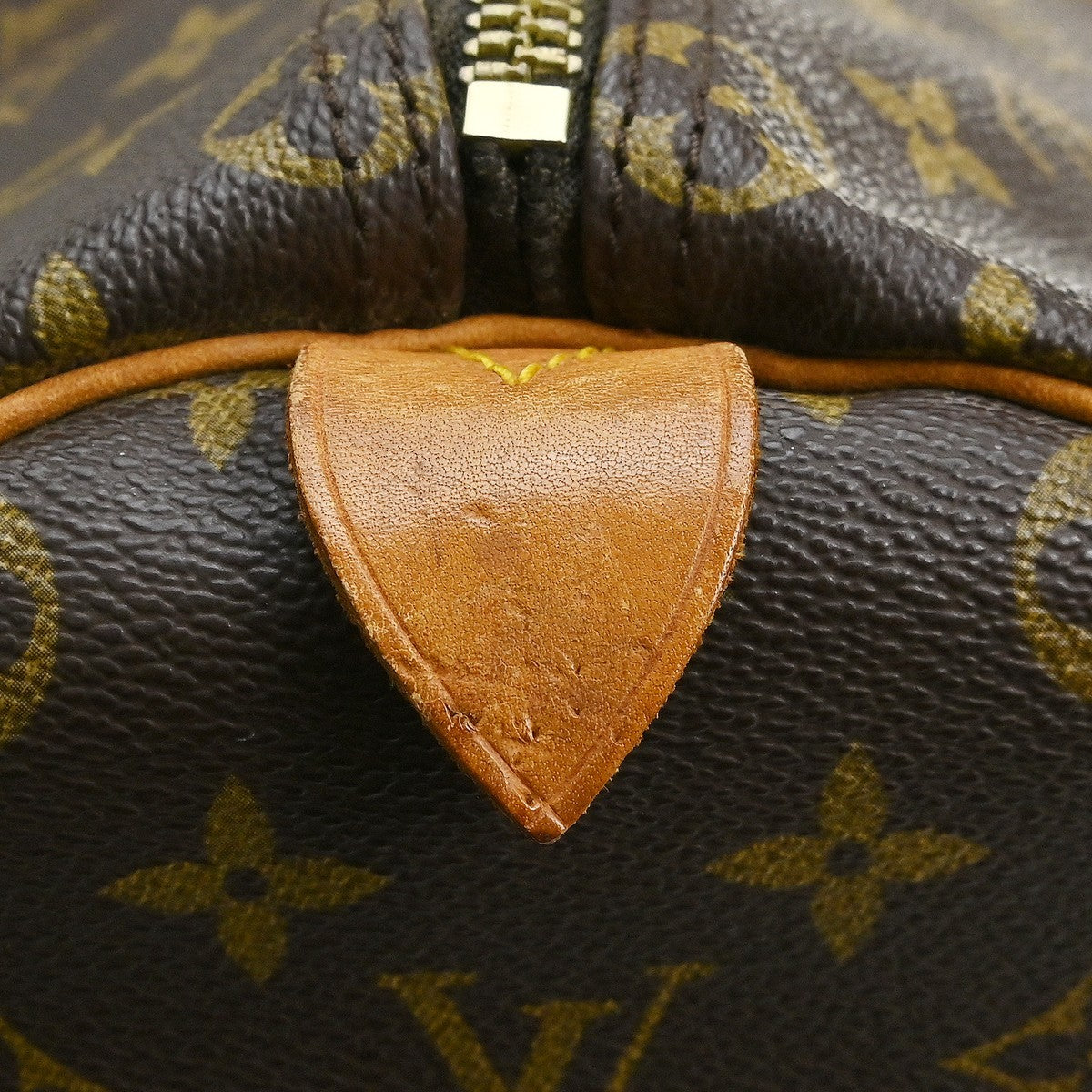 Louis Vuitton Keepall Monogram Brown Canvas Travel Bag Bag (Pre-Owned)