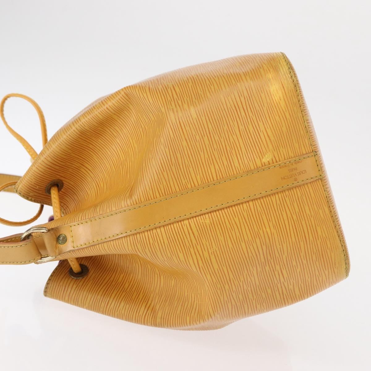 Louis Vuitton Petit Noe Epi Leather Yellow Leather Shoulder Bag Bag (Pre-Owned)