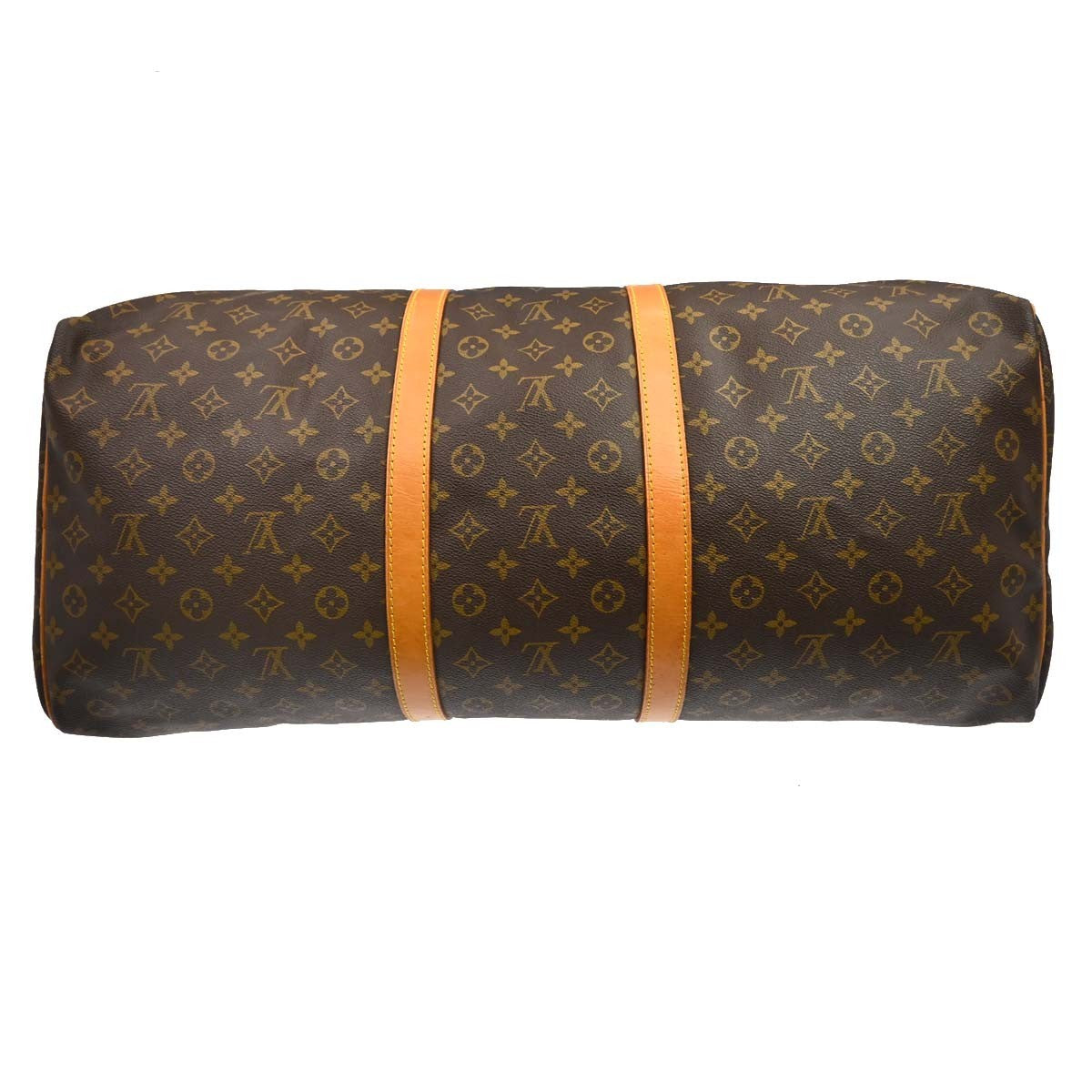 Louis Vuitton Keepall Monogram Canvas Brown Canvas Travel Bag Bag (Pre-Owned)