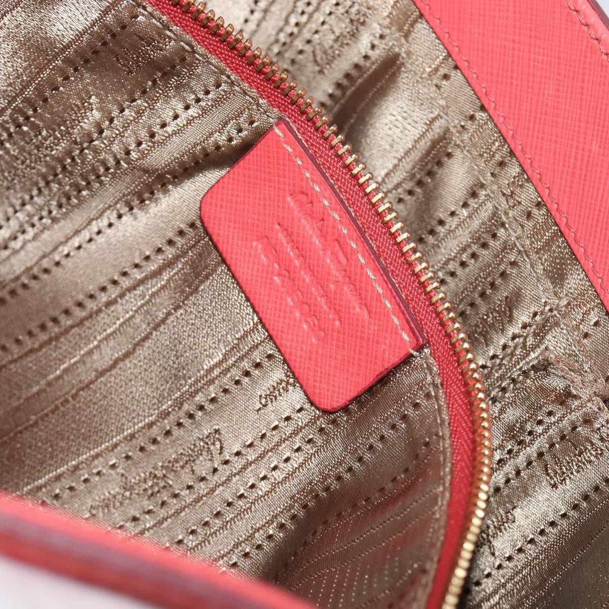 Salvatore Ferragamo Gancini Leather Pink Leather Shoulder Bag Bag (Pre-Owned)