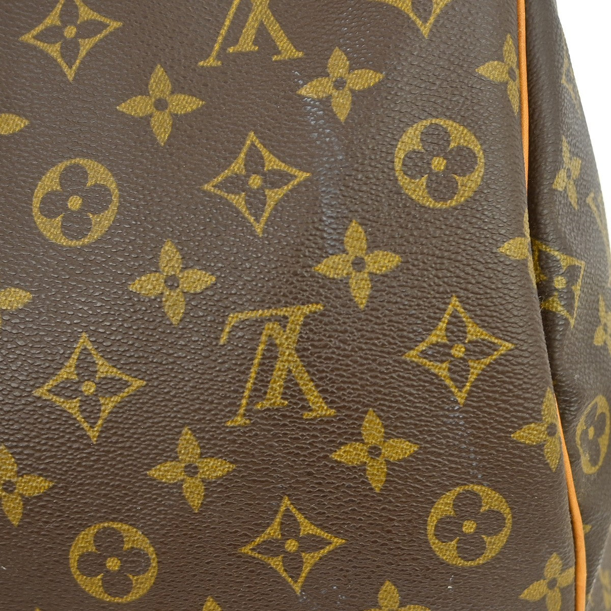 Louis Vuitton Keepall Bandoulière Monogram Brown Canvas Travel Bag Bag (Pre-Owned)