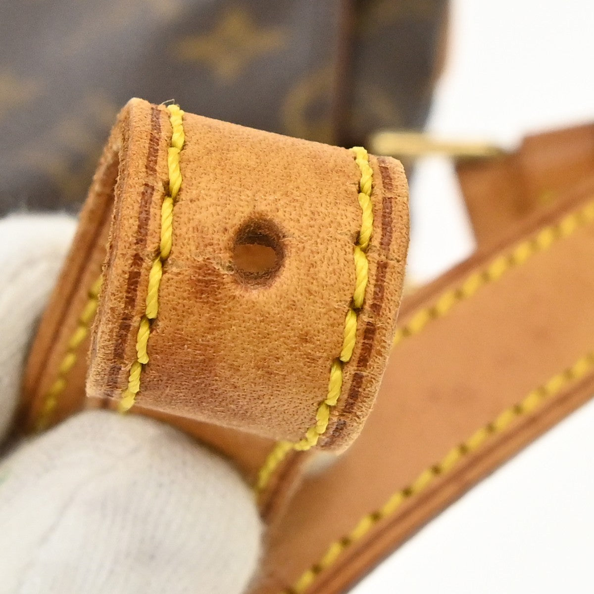 Louis Vuitton Musette Tango Monogram Canvas Brown Canvas Shoulder Bag Bag (Pre-Owned)