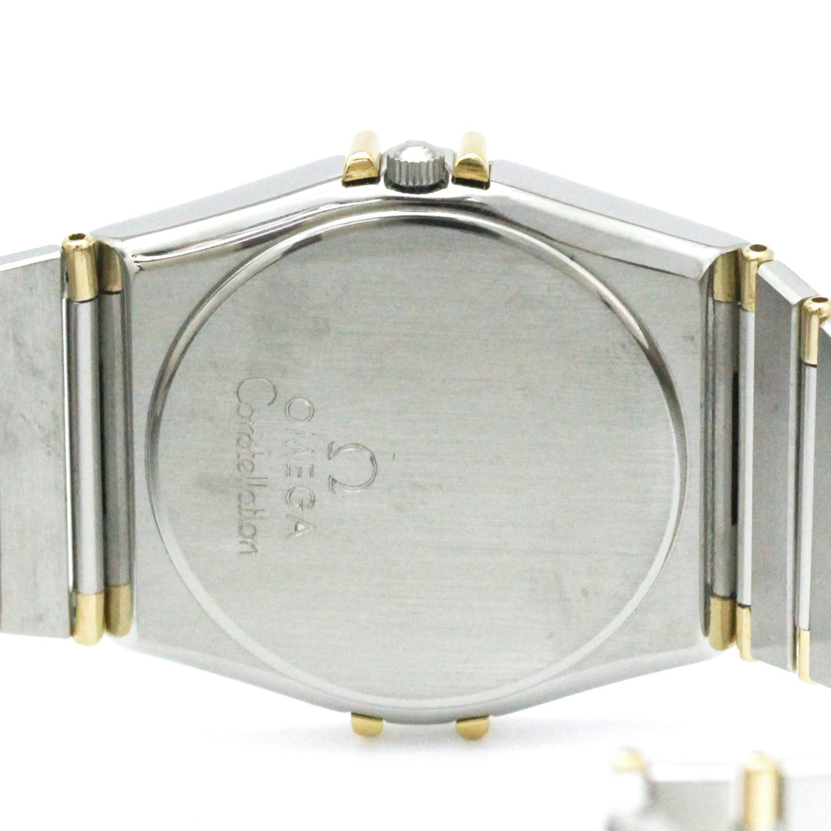 Omega Constellation Quartz Stainless Steel And Yellow Gold Watch (Pre-Owned)
