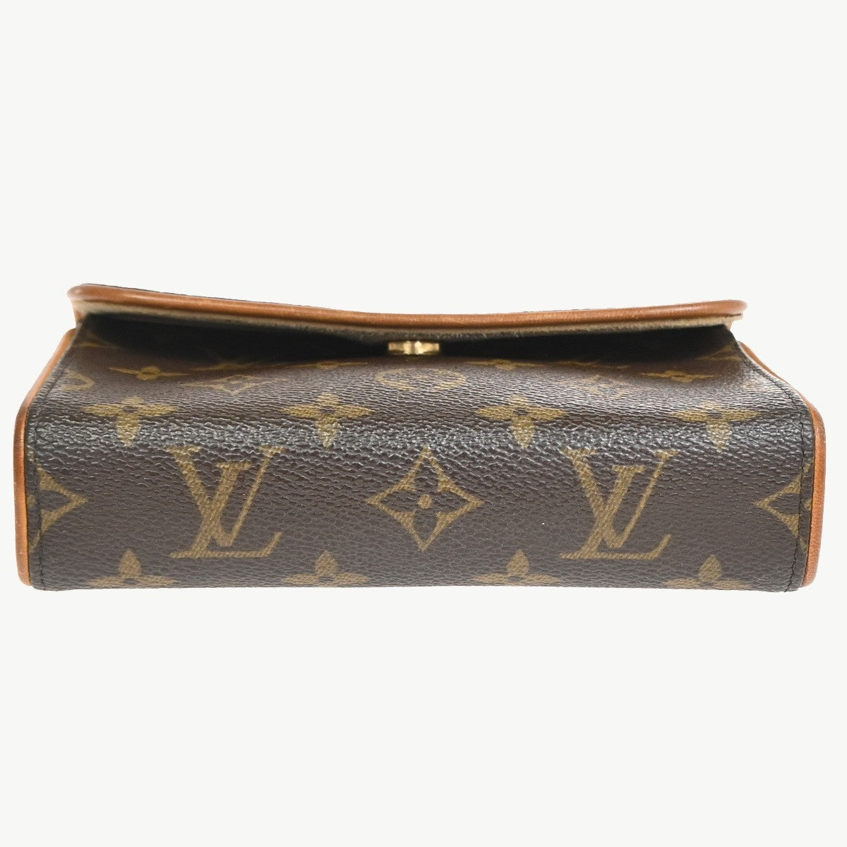 Louis Vuitton Florentine Canvas Brown Canvas Clutche & Pouche Bag (Pre-Owned)