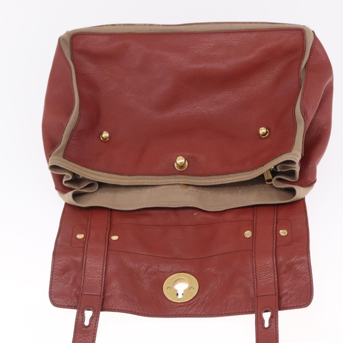 Saint Laurent Muse Two Leather Brown Leather Handbag (Pre-Owned)