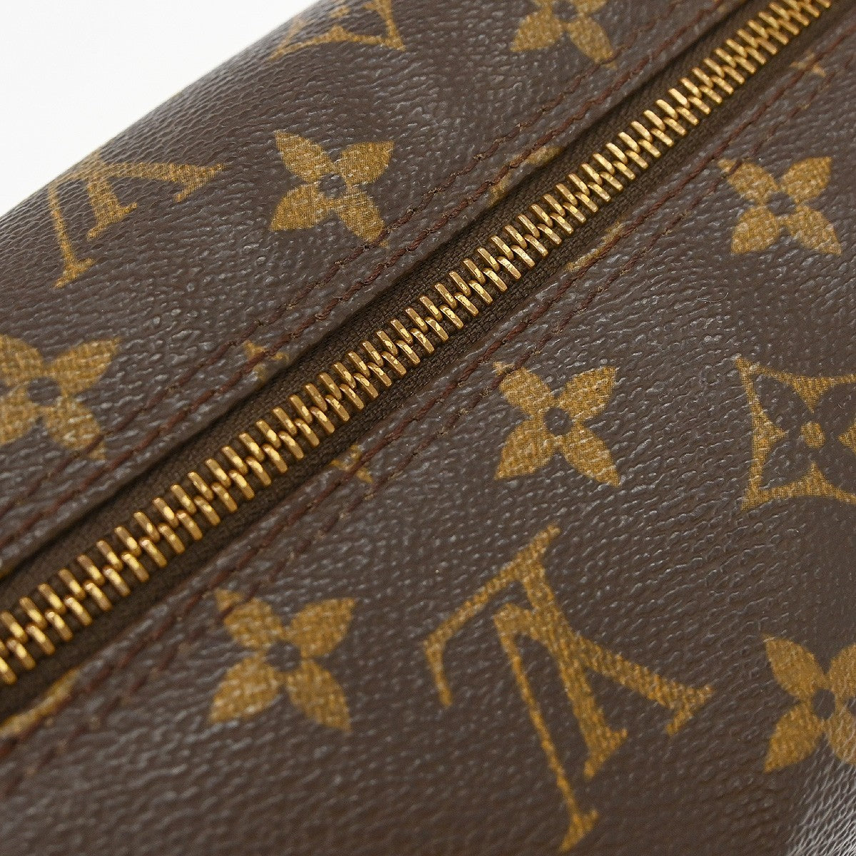 Louis Vuitton Papillon Monogram Canvas Brown Canvas Handbag (Pre-Owned)