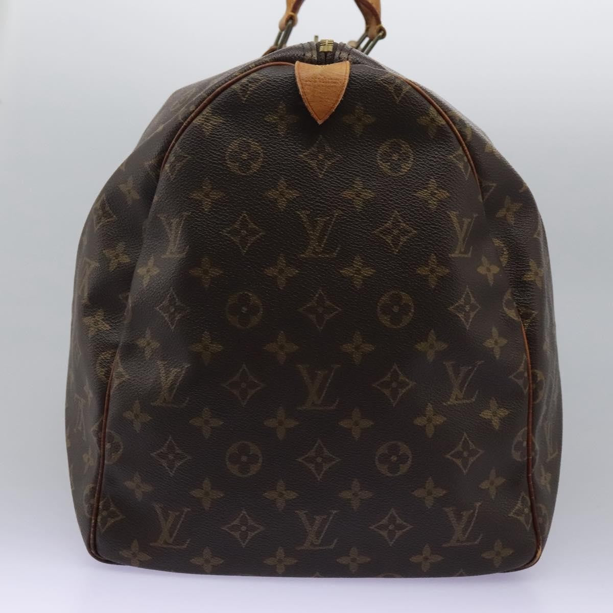 Louis Vuitton Keepall Monogram Canvas Brown Canvas Travel Bag Bag (Pre-Owned)