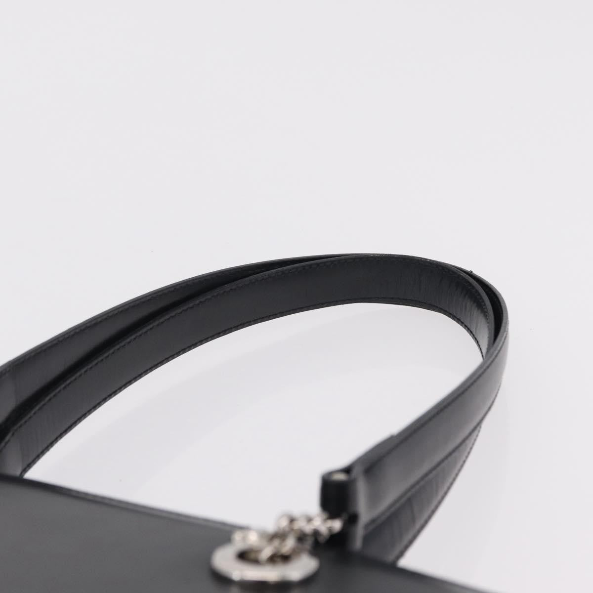 Cartier Panthère Shoulder Leather Black Leather Shoulder Bag Bag (Pre-Owned)