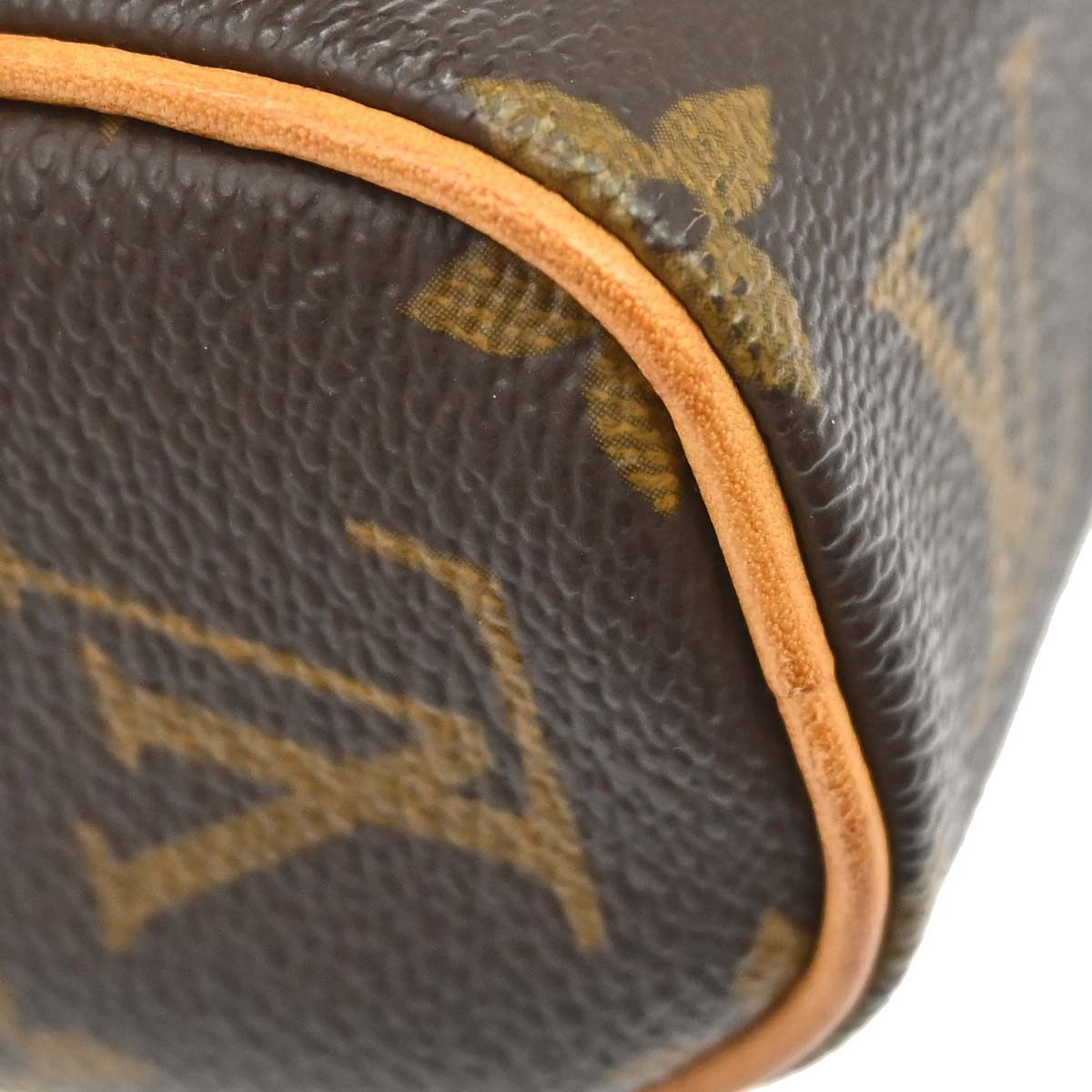 Louis Vuitton Sonatine Monogram Canvas Brown Canvas Handbag (Pre-Owned)