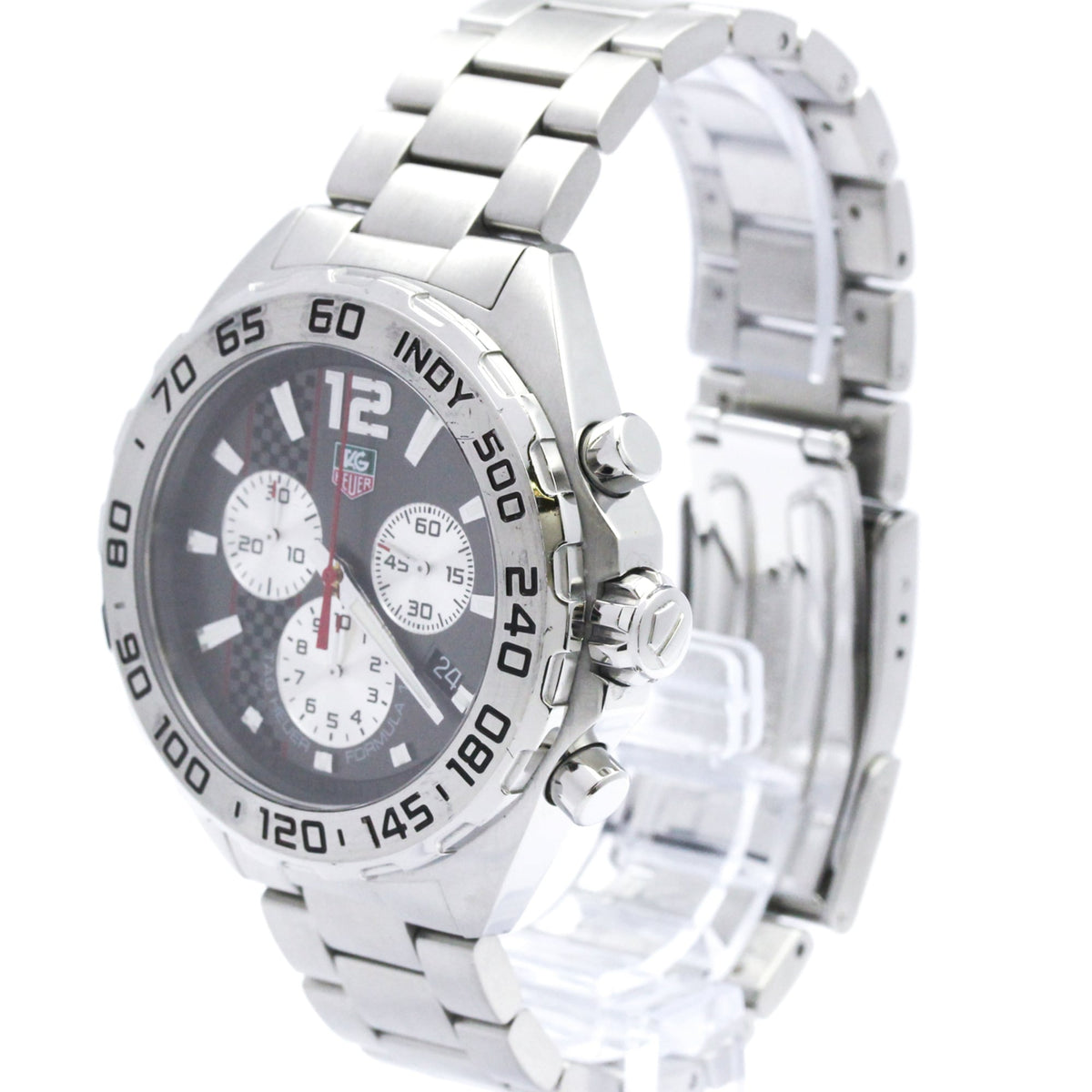 Tag Heuer Formula 1 Chronograph Quartz Stainless Steel Watch (Pre-Owned)