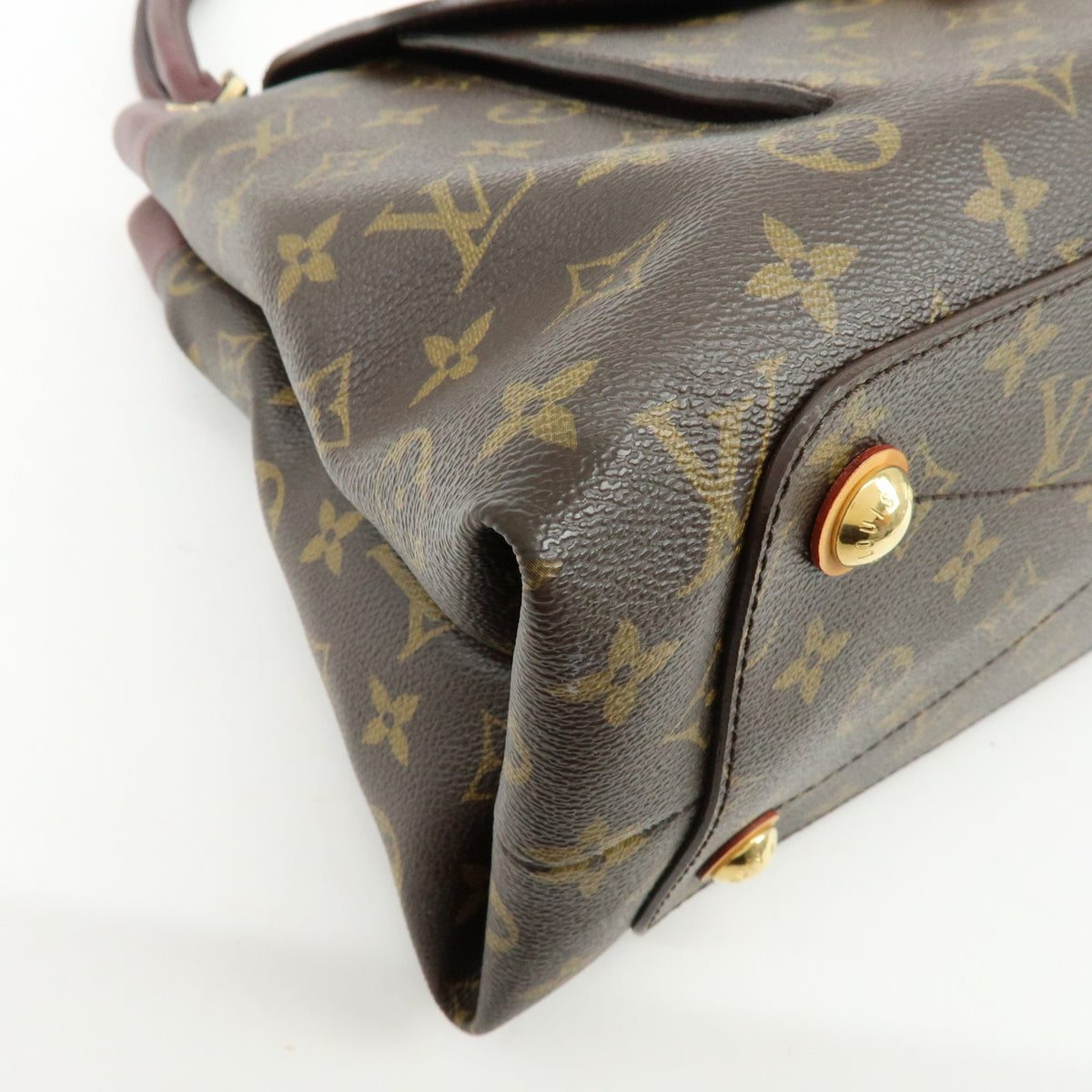 Louis Vuitton Olympe Monogram Canvas Brown Canvas Handbag (Pre-Owned)