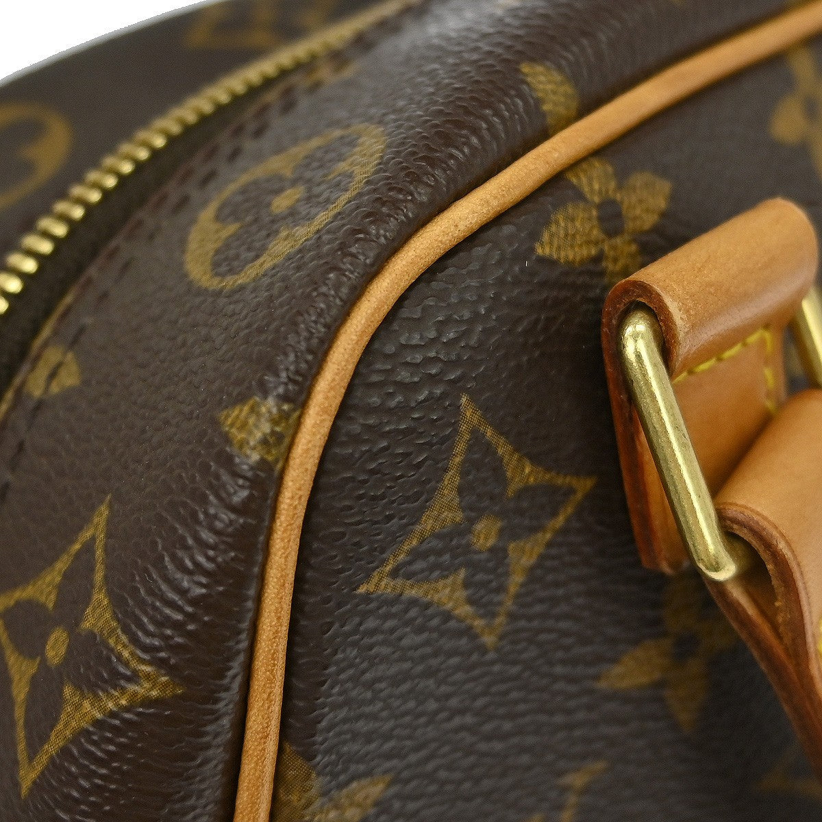 Louis Vuitton Excentri-Cite Monogram Canvas Brown Canvas Handbag (Pre-Owned)