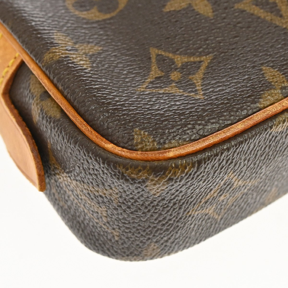 Louis Vuitton Pochette Marly Bandouliere Monogram Canvas Brown Canvas Shoulder Bag Bag (Pre-Owned)