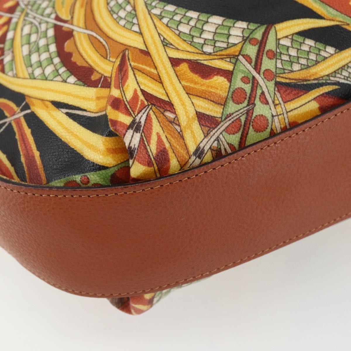 Salvatore Ferragamo Vintage Leather Brown Leather Shoulder Bag Bag (Pre-Owned)