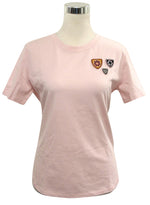 Maje Women's Rose Cotton Crest Embroidered T-Shirt 3 (3)