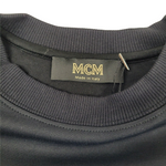 MCM Women's Laurel Black Neoprene Pull Over Fringe Sweatshirt (S)