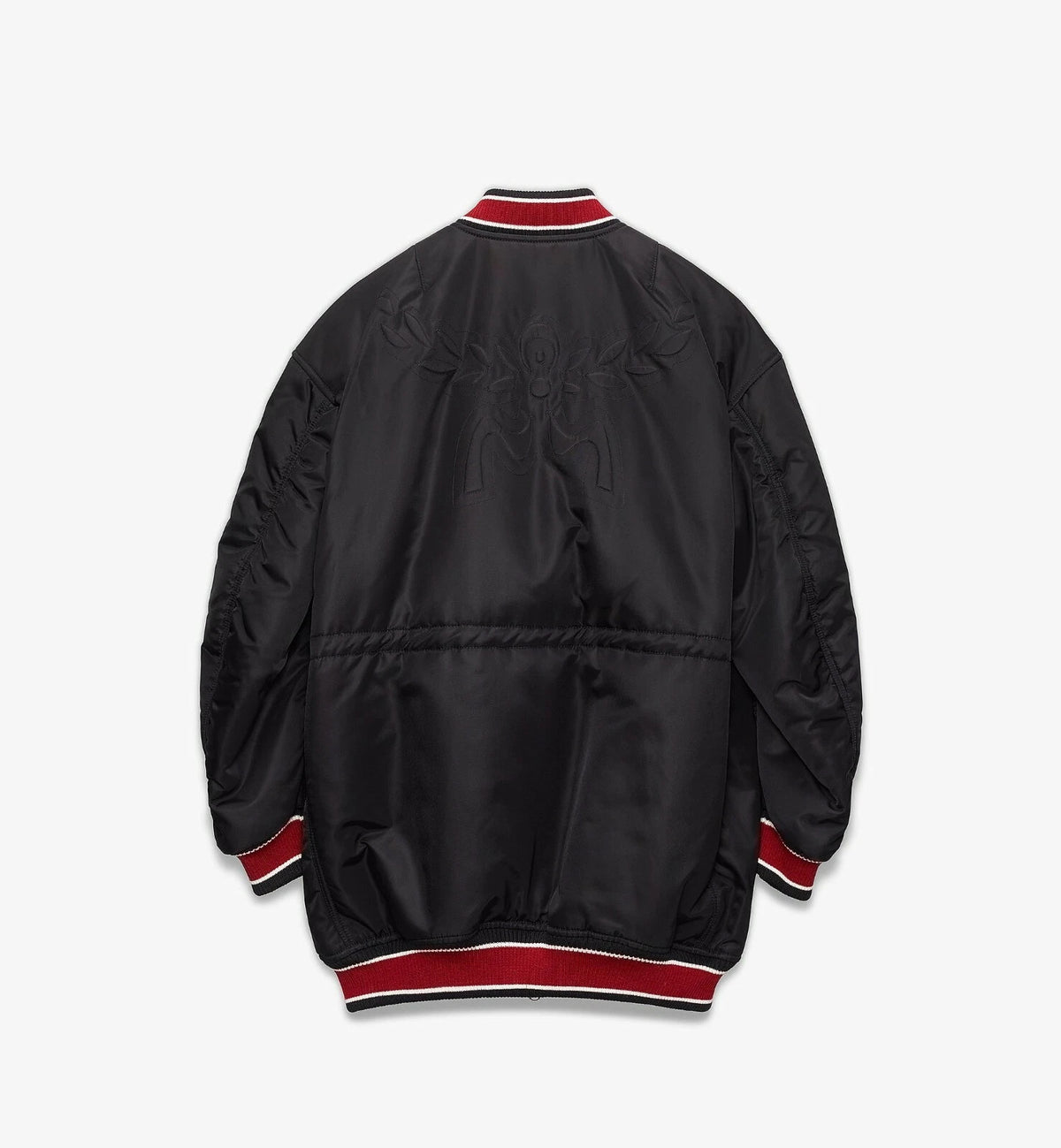 MCM Women's Black Resnick Oversize Bomber Parka Jacket