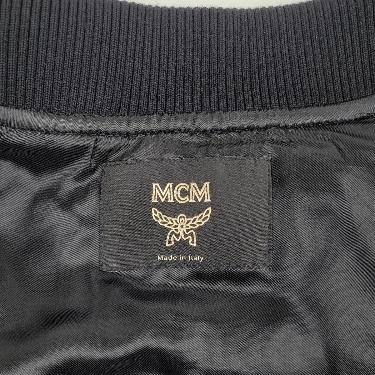 MCM Women's Black Resnick Oversize Bomber Parka Jacket