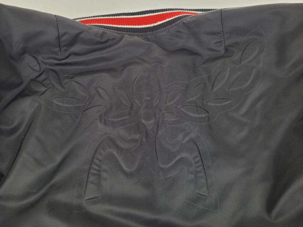 MCM Women's Black Resnick Oversize Bomber Parka Jacket