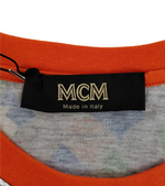 MCM Men's Jungle Green Cotton Camo Lion Chevron-v T Shirt MHT9AMM12G6
