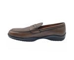 Bally Men's Brown Micson Leather Slip On Loafer Dress Shoes
