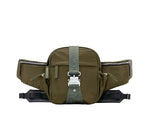 MCM Men's London Green Nylon Jemison Crossbody 2 in 1 Bag MUR9AJV01GX001
