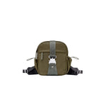 MCM Men's London Green Nylon Jemison Crossbody 2 in 1 Bag MUR9AJV01GX001