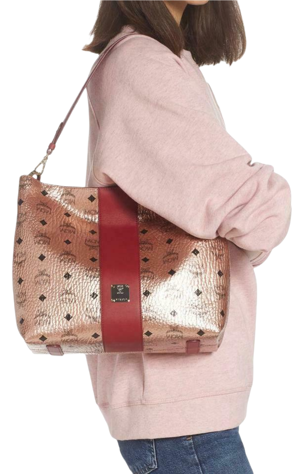 Mcm champagne gold crossbody Clearance