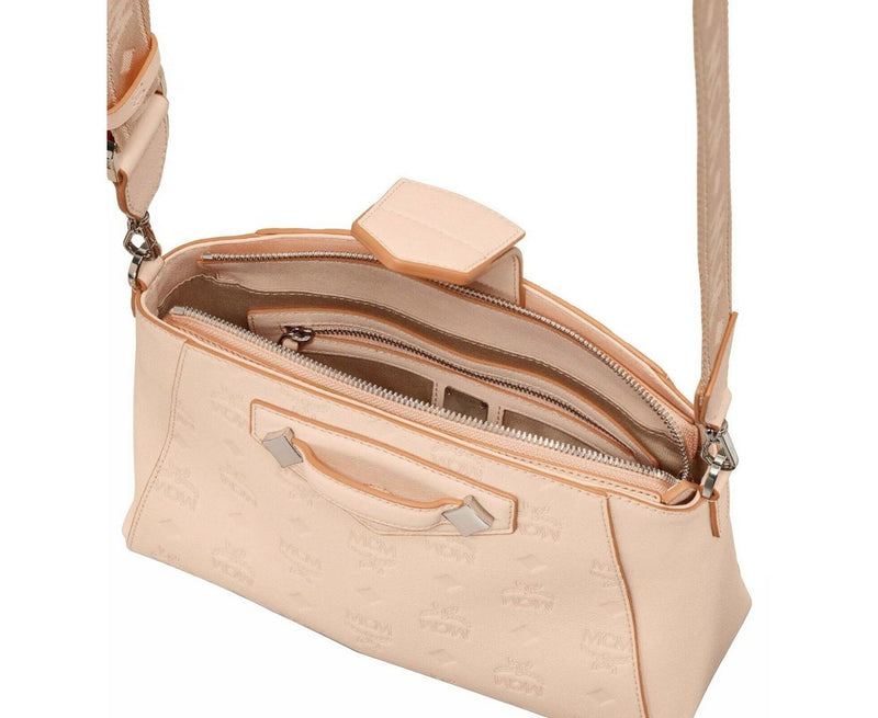 MCM Visetos Essential Barrel Bag, MCM Handbags