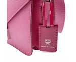 MCM Women's Sugar Pink Patricia Leather Crossbody Shoulder Bag