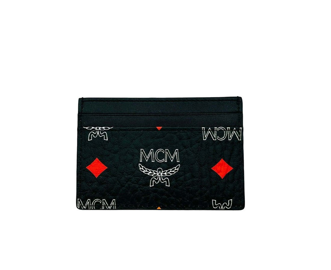 MCM Women's Spectrum Diamond Rainbow Logo Visetos Card Holder