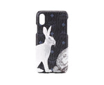 MCM Unisex Black Visetos Hide And Seek Bunny iPhone X Case mze9avi14bk001