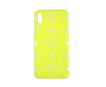 MCM Unisex Neon Yellow Visetos IPhone XS Max Cell Phone Case