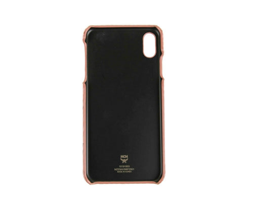 MCM Unisex Soft Pink Visetos iPhone XS Max Cell Phone Case MZE9AVI98PZ001