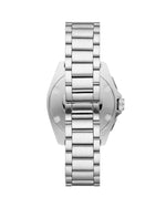 Emporio Armani Sleek Silver Chronograph Men's Timepiece