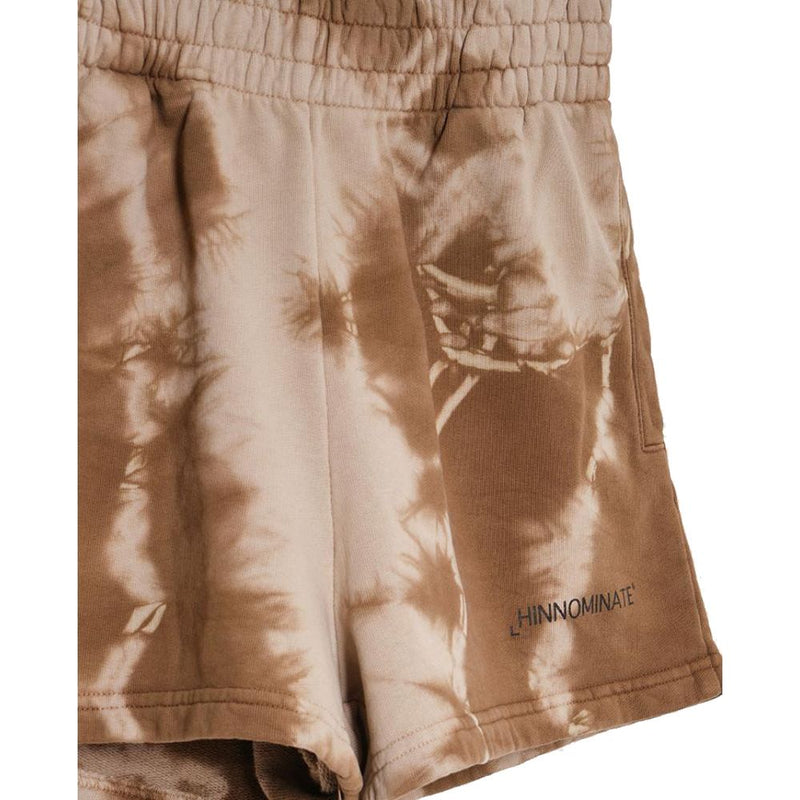 Hinnominate Chic Brown Printed Cotton Women's Shorts